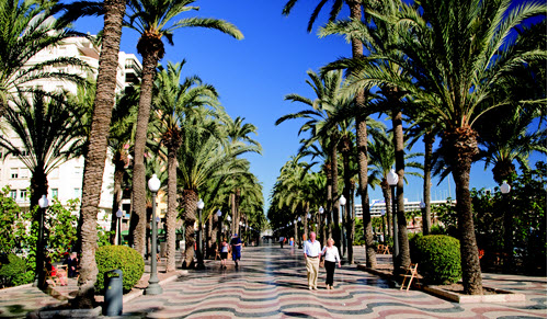 Alicante Explanada de España Promenade