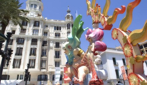 Alicante Hoguera Fiesta