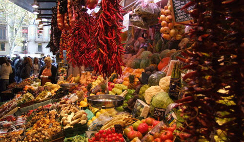 Barcelona Boqueria Market