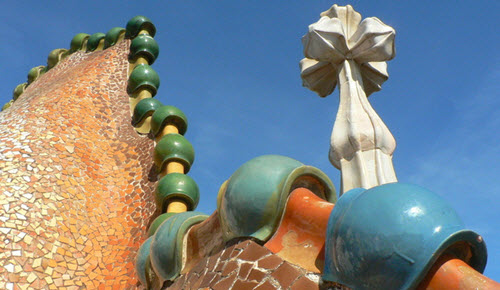 Barcelona Gaudi Building