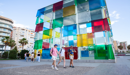 Malaga The Cube Centre Pompidou