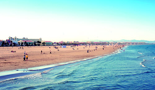 Valencia Playa Malvarrosa
