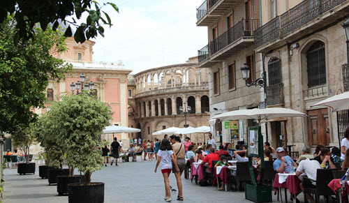 Valencia Plaza de la Virgen