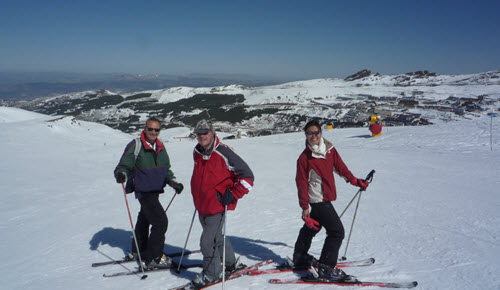 Castila Skiing in Sierra Nevada