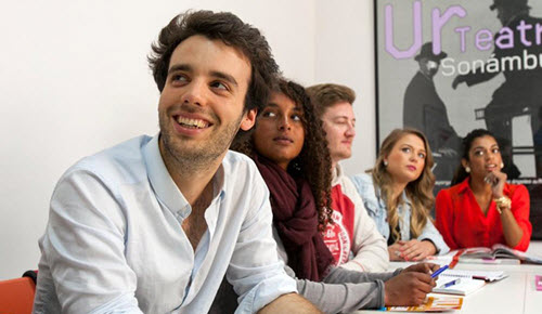 Clic Students in Classroom