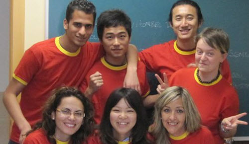 Delibes Students in Classroom