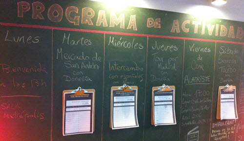 Inhispania Weekly Activities